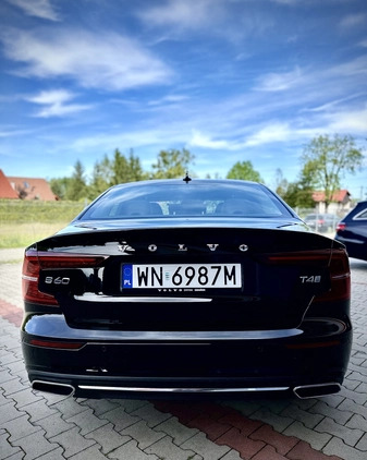 Volvo S60 cena 144900 przebieg: 52000, rok produkcji 2020 z Morąg małe 67